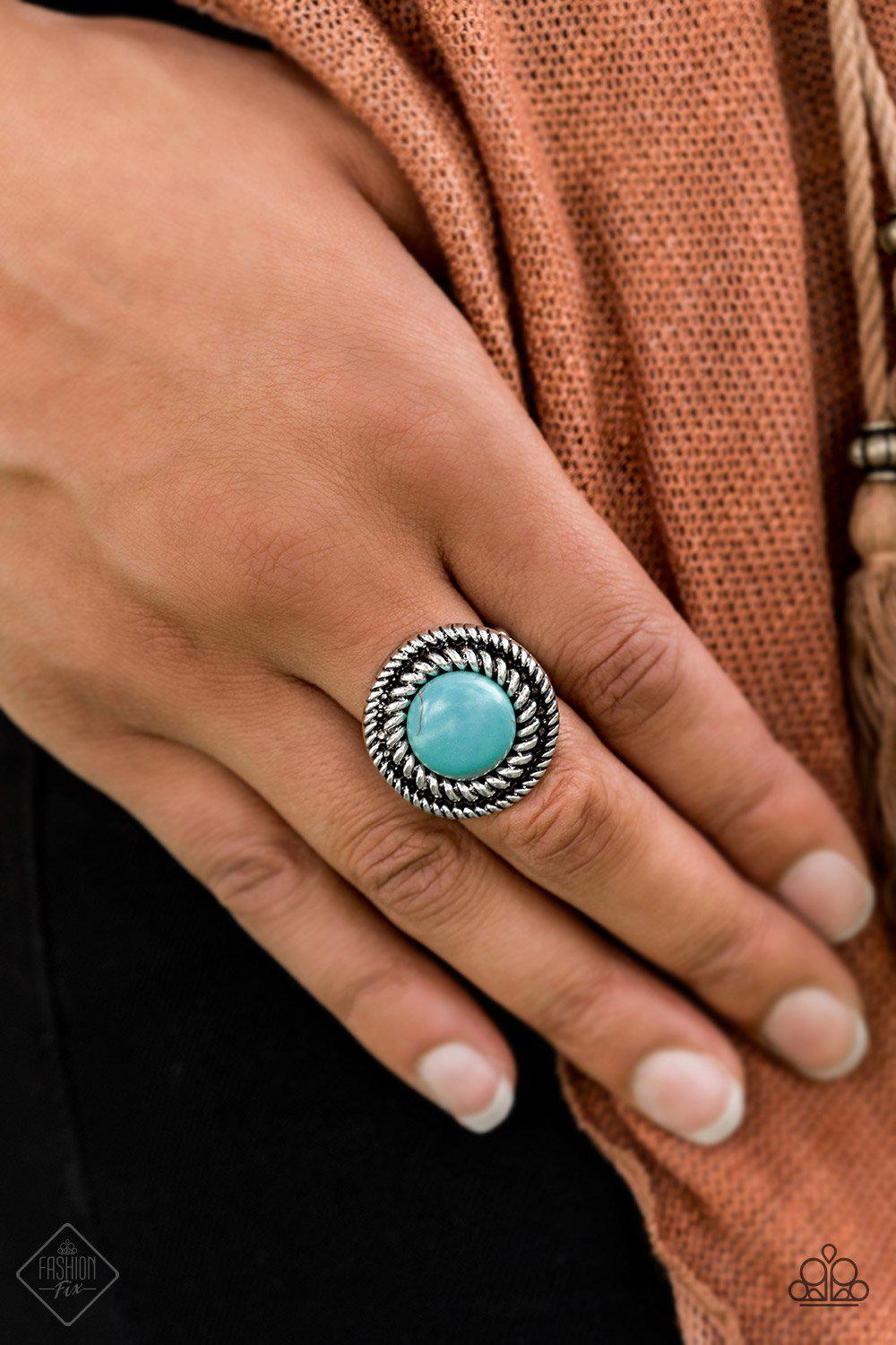 Simply Santa Fe Set - August 2019 - Paparazzi Accessories- Ring - CarasShop.com - Paparazzi Jewelry by Cara Jewels