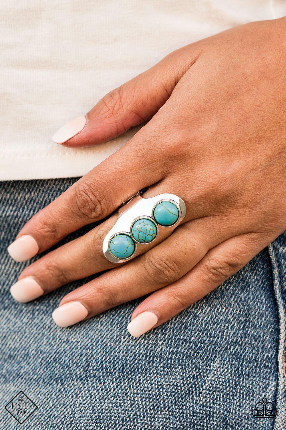 Simply Santa Fe Set - February 2020 - Paparazzi Accessories- Ring - CarasShop.com - Paparazzi Jewelry by Cara Jewels