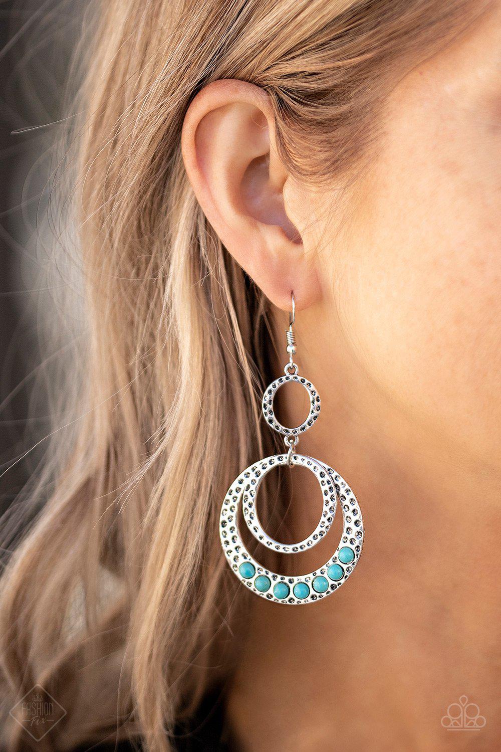 Simply Santa Fe Set - January 2020 - Paparazzi Accessories- Earrings - CarasShop.com - Paparazzi Jewelry by Cara Jewels
