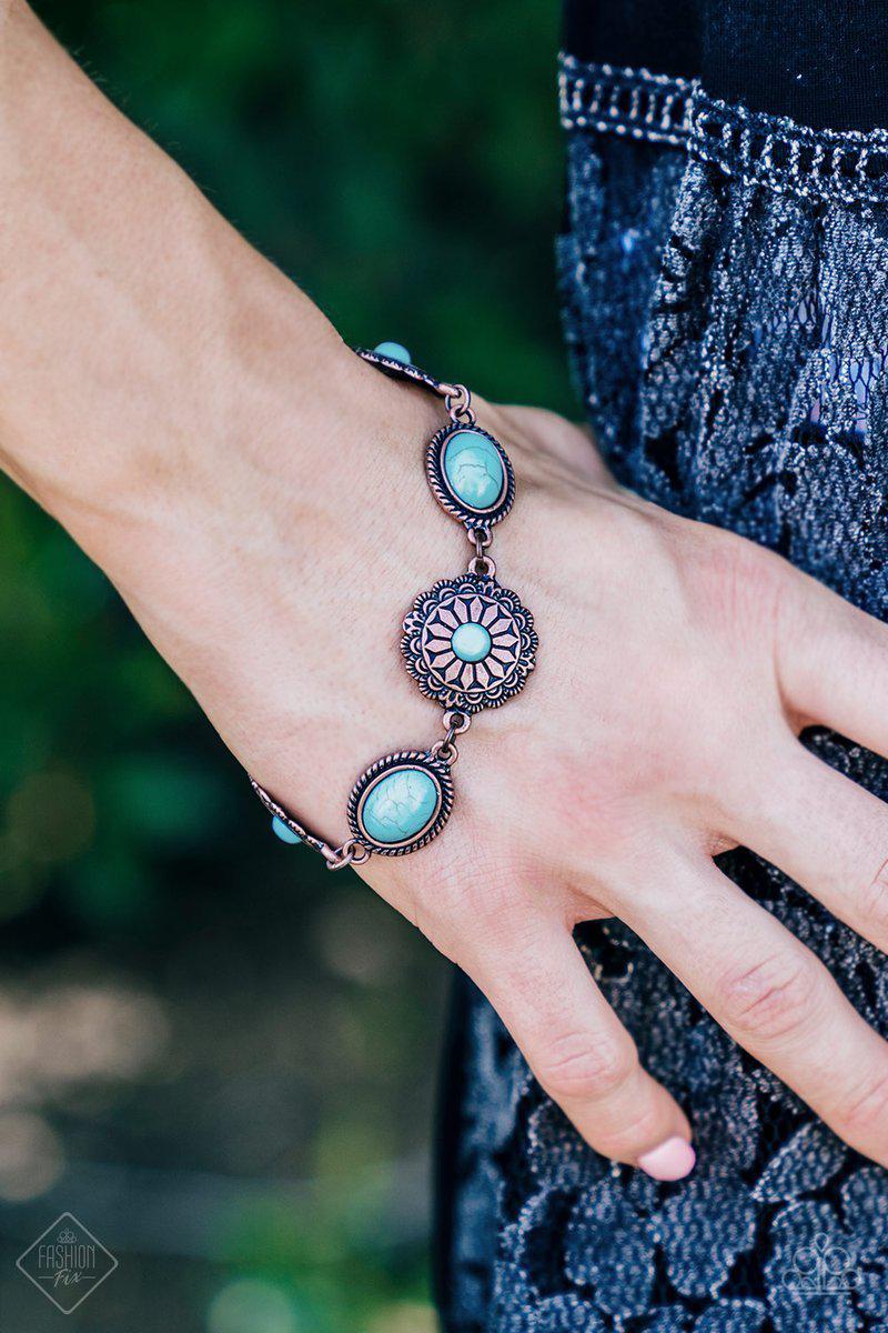 Simply Santa Fe Set - June 2018 - Paparazzi Accessories- Bracelet - CarasShop.com - Paparazzi Jewelry by Cara Jewels