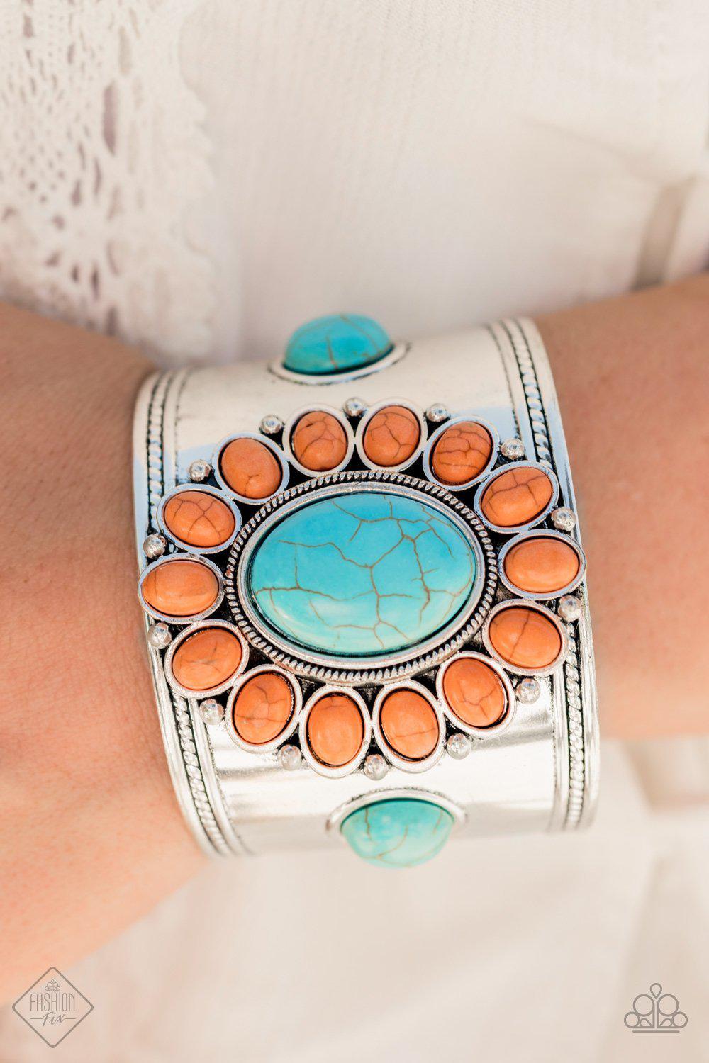 Simply Santa Fe Complete Trend Blend (4 pc set) June 2019 - Paparazzi Accessories Fashion Fix- Bracelet - CarasShop.com - Paparazzi Jewelry by Cara Jewels