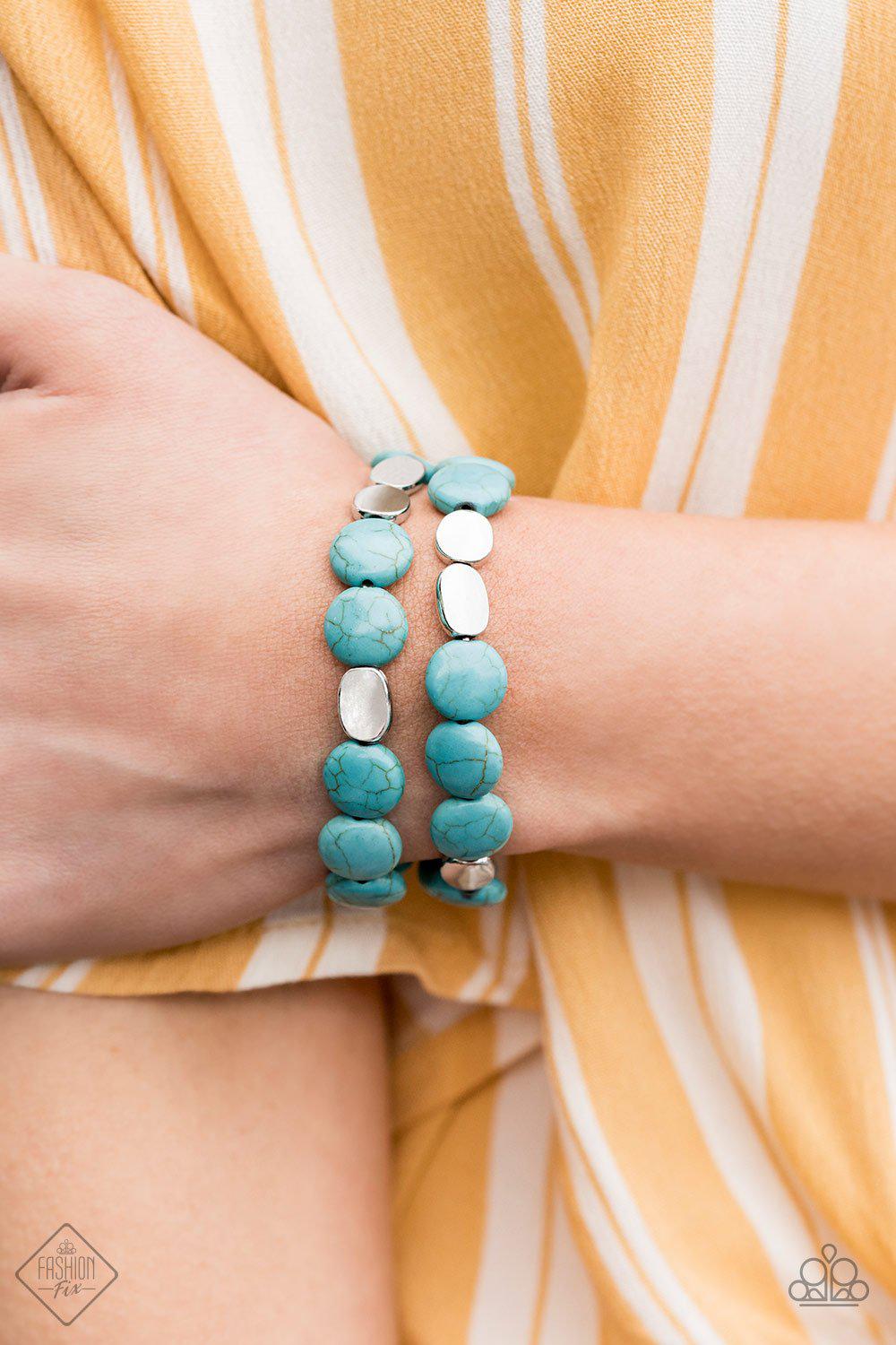 Simply Santa Fe Complete Trend Blend (4 pc set) May 2020 - Paparazzi Accessories Fashion Fix- Bracelet - CarasShop.com - Paparazzi Jewelry by Cara Jewels