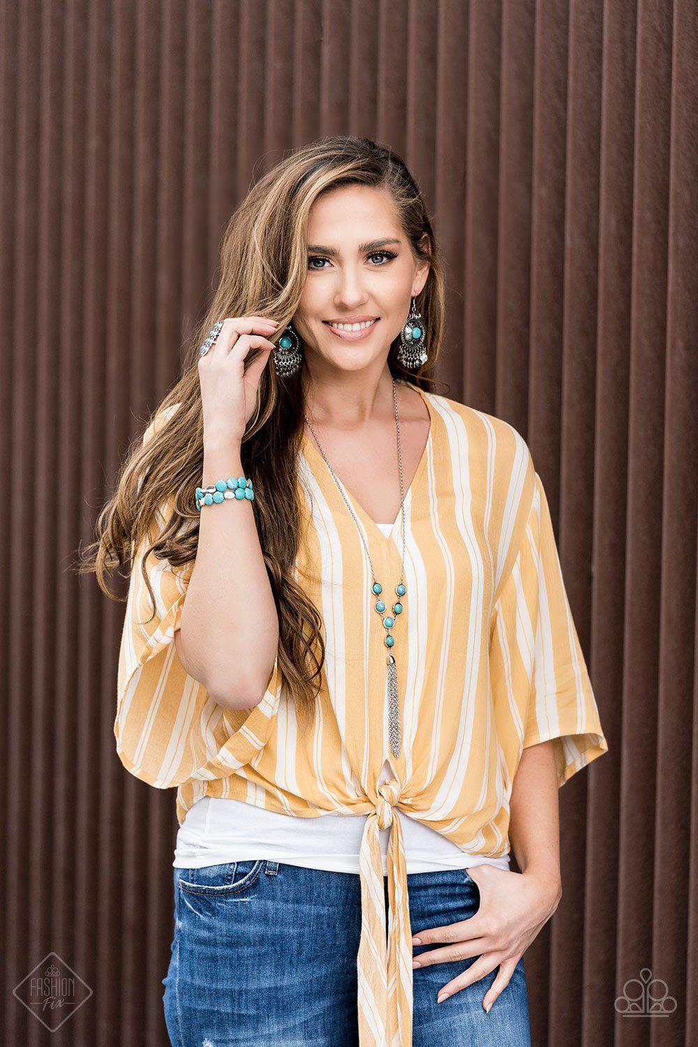 Simply Santa Fe Complete Trend Blend (4 pc set) May 2020 - Paparazzi Accessories Fashion Fix- Set Collage - CarasShop.com - Paparazzi Jewelry by Cara Jewels