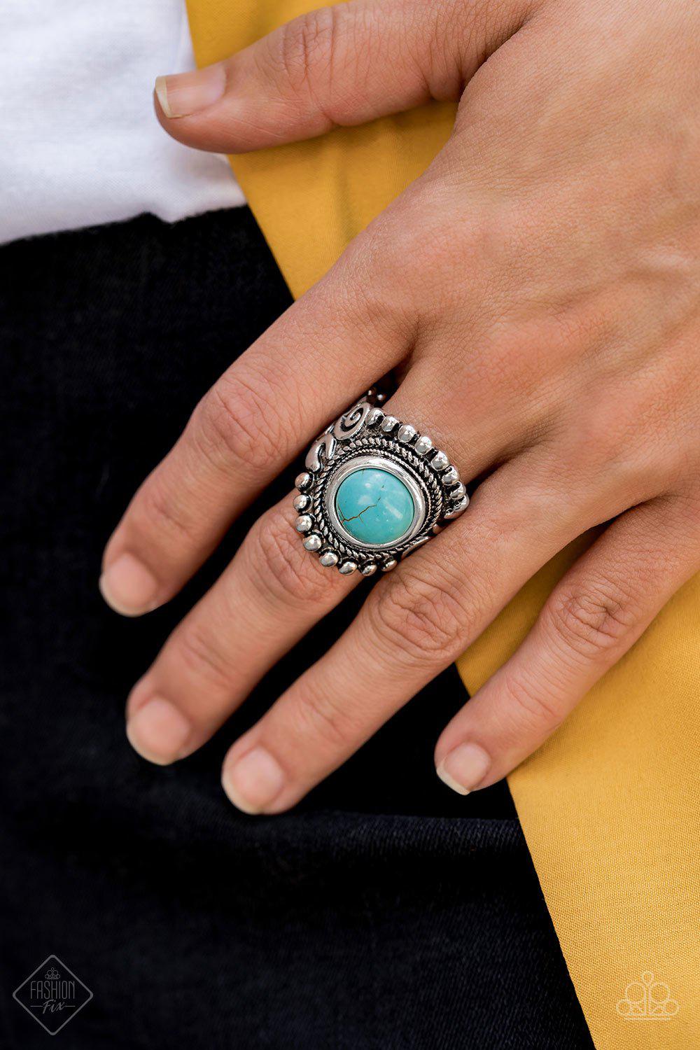 Simply Santa Fe Set - October 2019 - Paparazzi Accessories- Ring - CarasShop.com - Paparazzi Jewelry by Cara Jewels