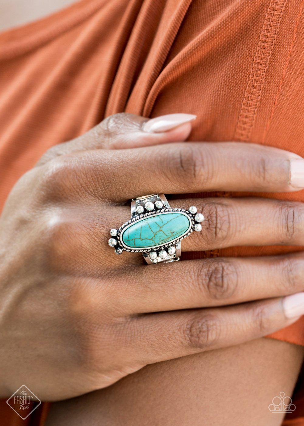 Simply Santa Fe Set - October 2020 - Paparazzi Accessories- Ring - CarasShop.com - Paparazzi Jewelry by Cara Jewels