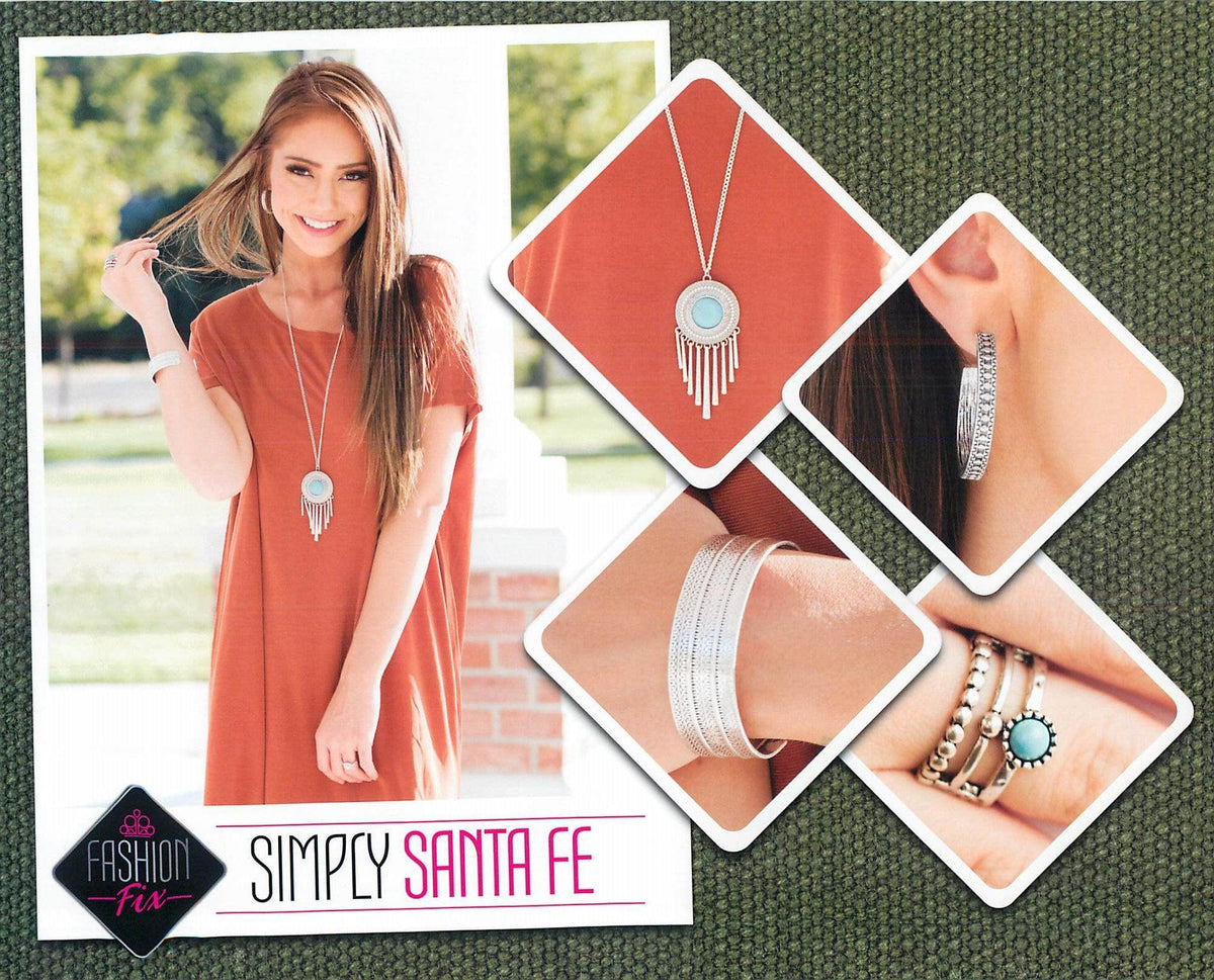 Simply Santa Fe Complete Trend Blend (4 pc set) September 2018 - Paparazzi Accessories Fashion Fix- Complete Look - CarasShop.com - Paparazzi Jewelry by Cara Jewels