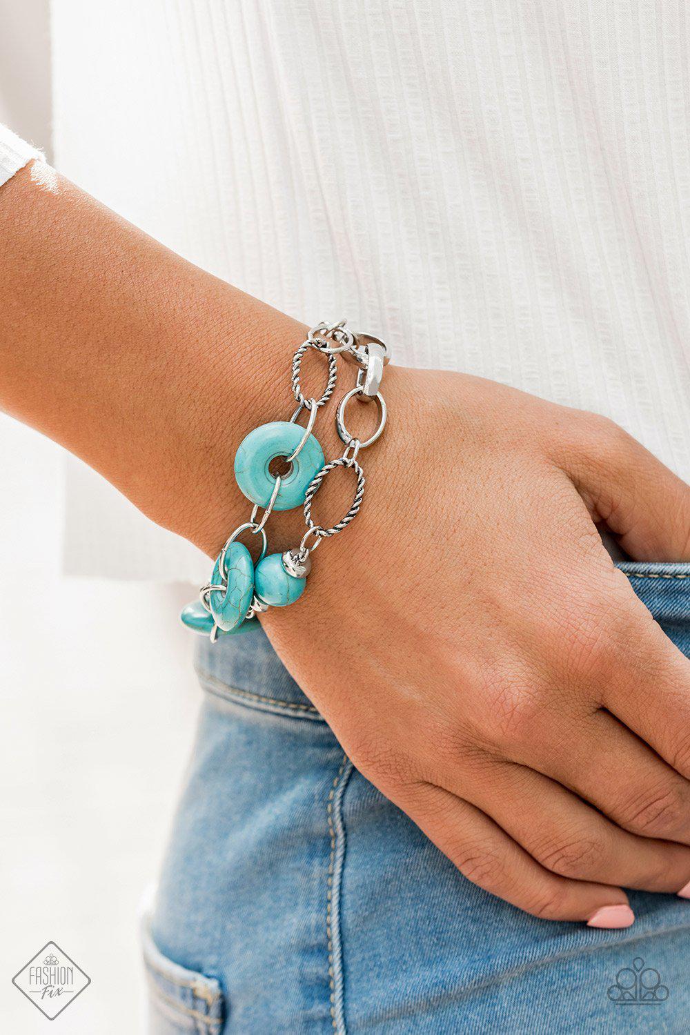 Simply Santa Fe Complete Trend Blend (4 pc set) September 2019 - Paparazzi Accessories Fashion Fix- Bracelet - CarasShop.com - Paparazzi Jewelry by Cara Jewels