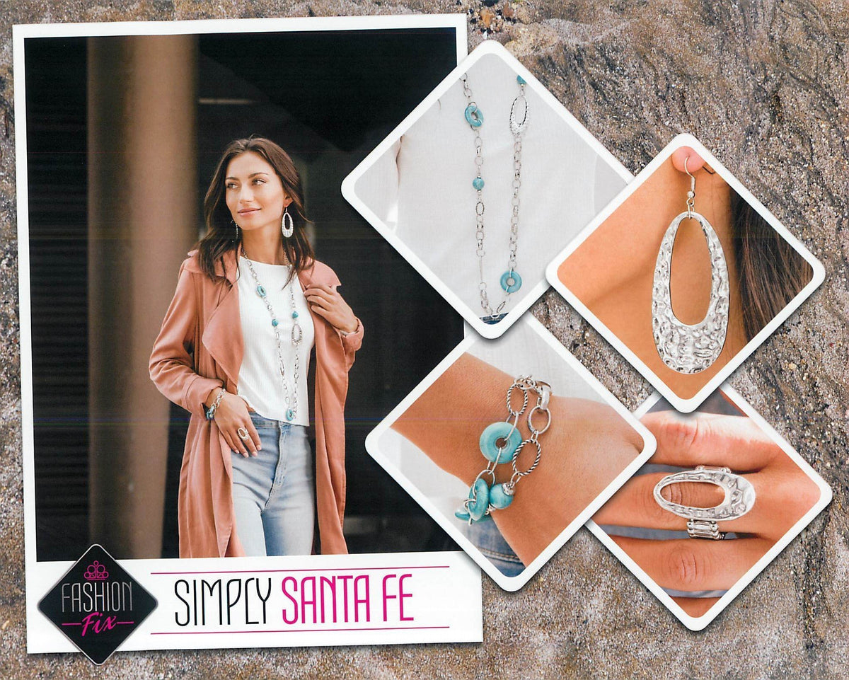 Simply Santa Fe Complete Trend Blend (4 pc set) September 2019 - Paparazzi Accessories Fashion Fix- Complete Look - CarasShop.com - Paparazzi Jewelry by Cara Jewels