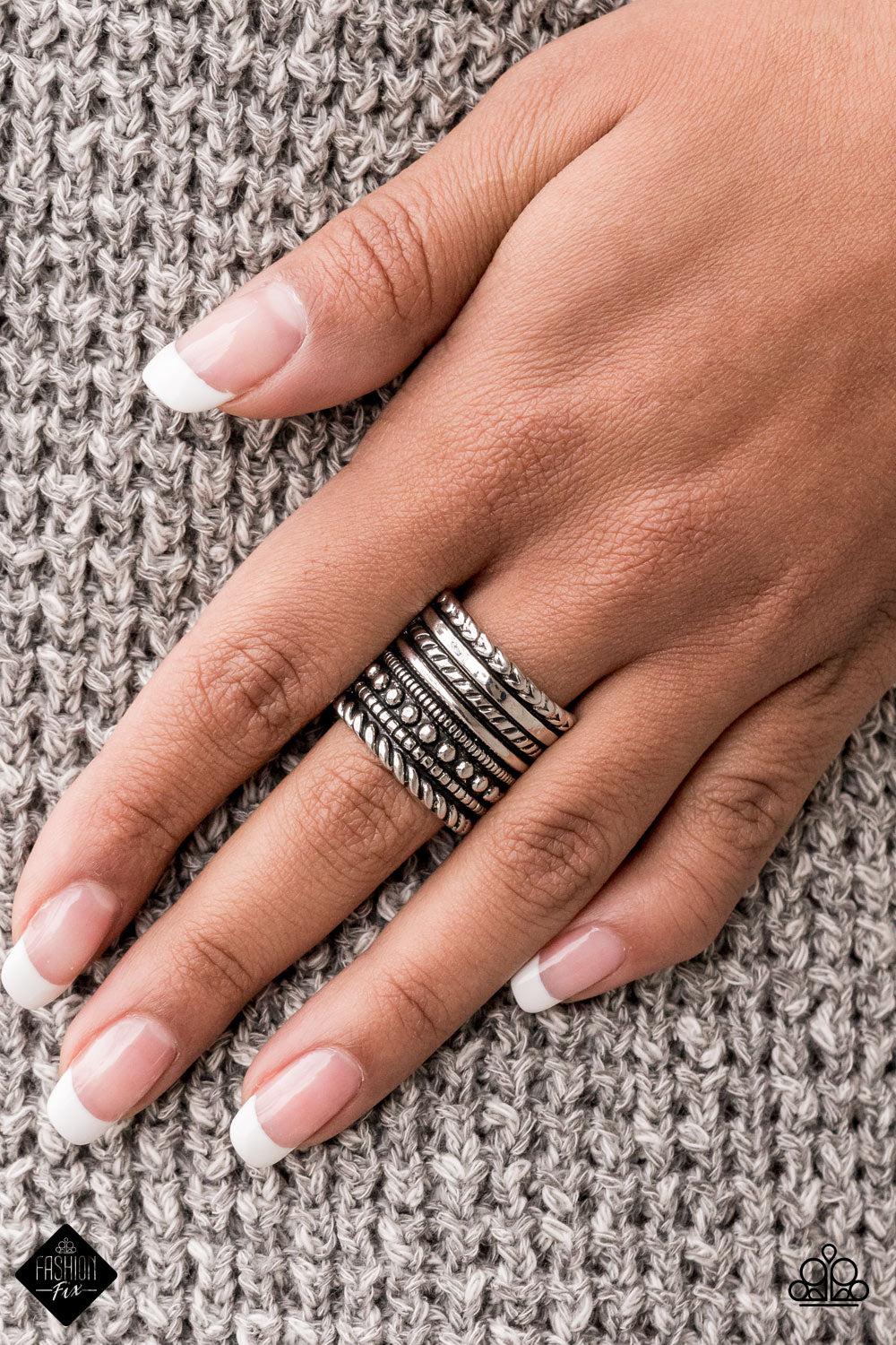 Simply Santa Fe Set - April 2021 - Paparazzi Accessories- Ring - CarasShop.com - Paparazzi Jewelry by Cara Jewels