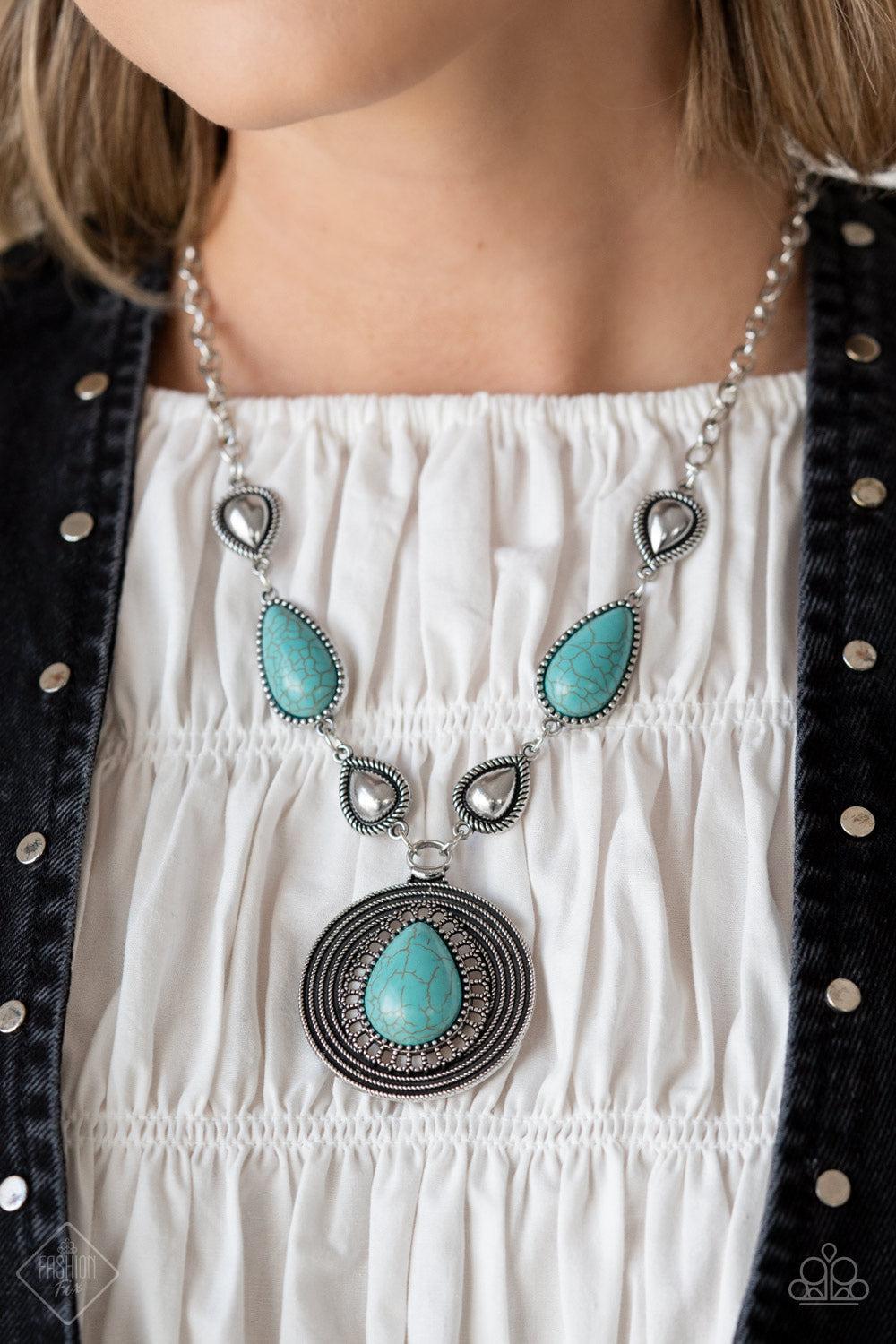 Simply Santa Fe Set April 2022 - Paparazzi Accessories- Complete Look - CarasShop.com - Paparazzi Jewelry by Cara Jewels