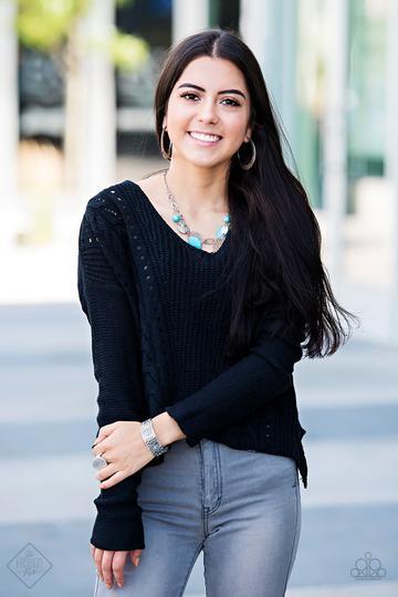 Simply Santa Fe Set - August 2018 - Paparazzi Accessories- Complete Look - CarasShop.com - Paparazzi Jewelry by Cara Jewels