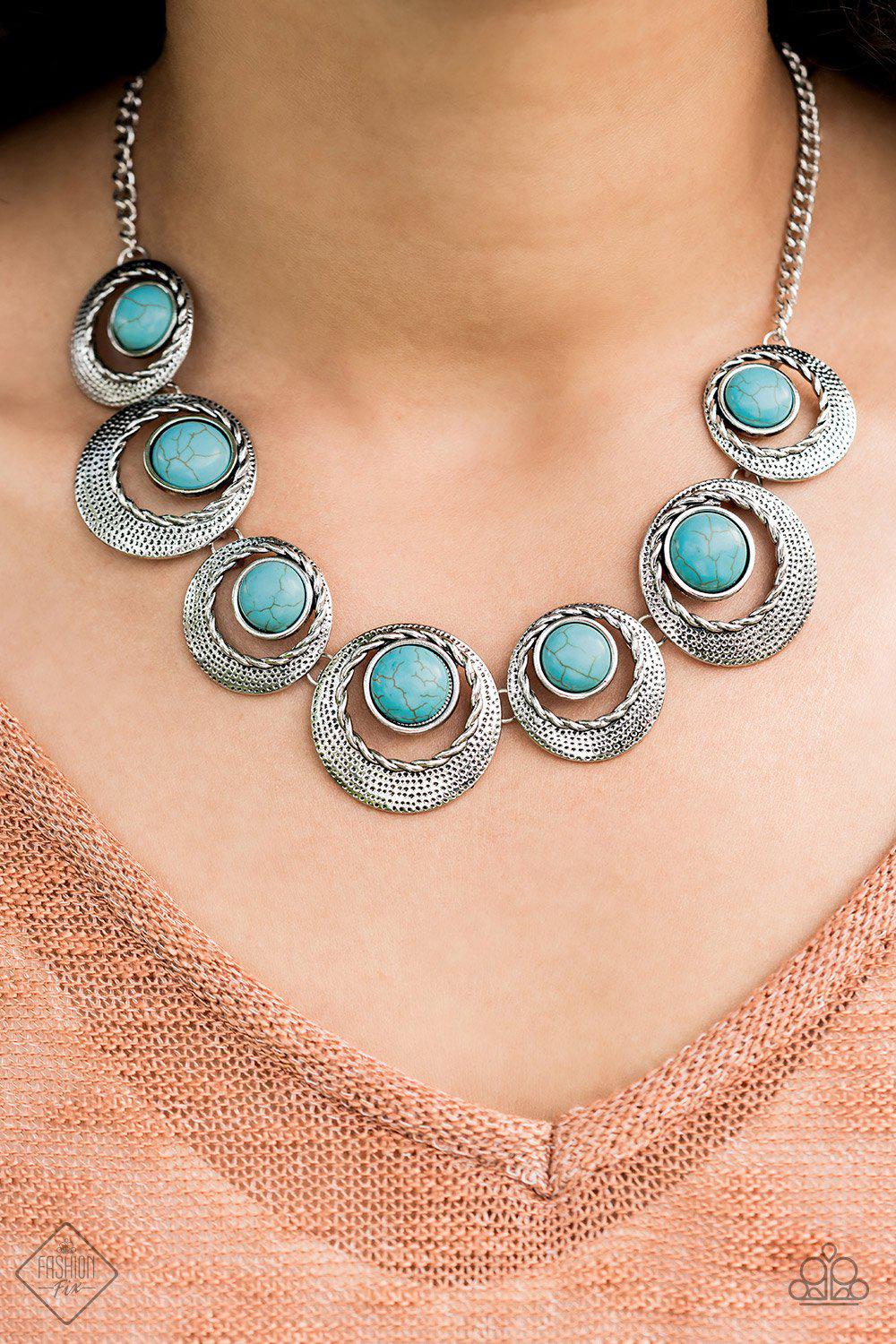 Simply Santa Fe Set - August 2019 - Paparazzi Accessories- Necklace - CarasShop.com - Paparazzi Jewelry by Cara Jewels