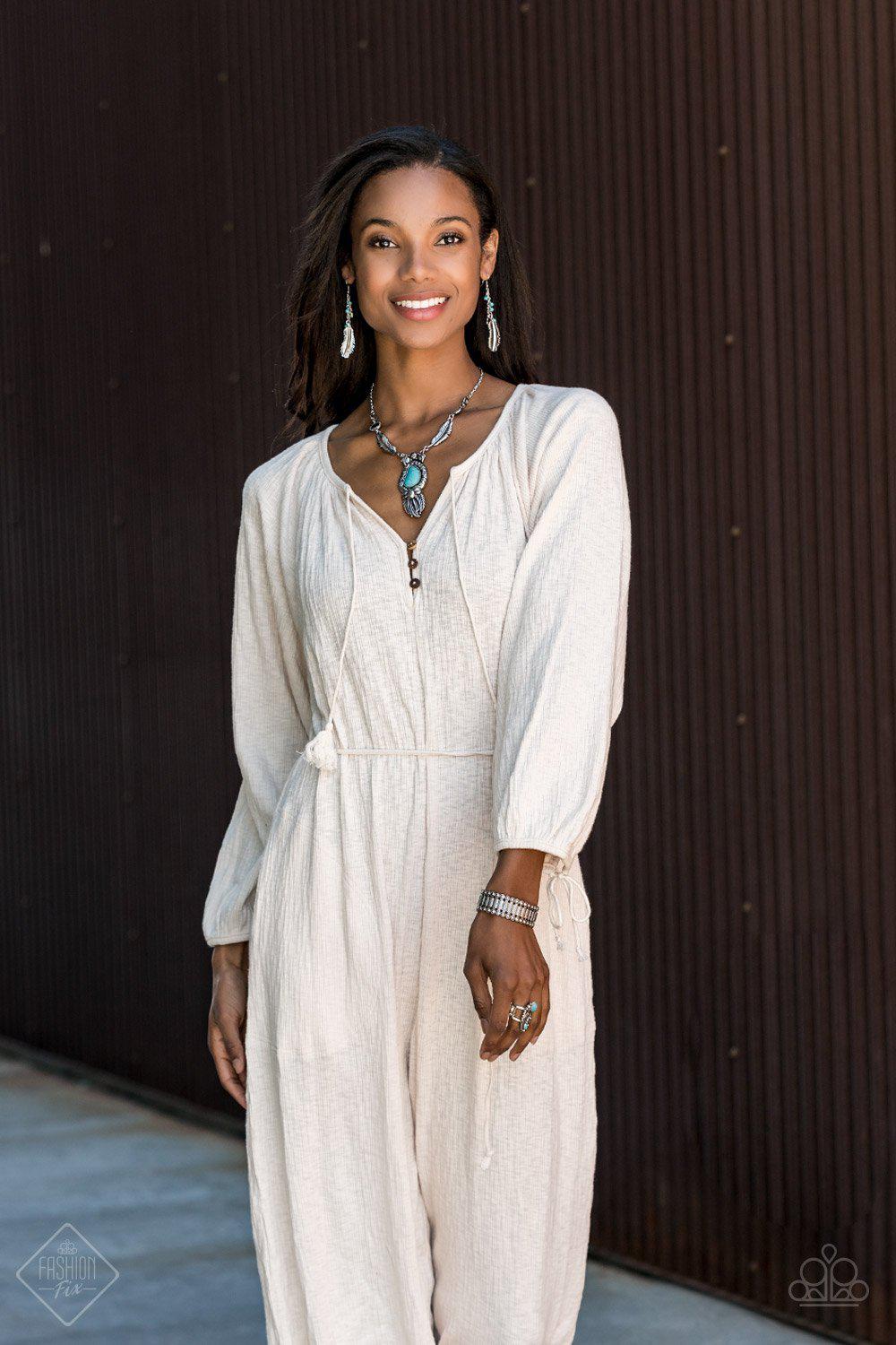 Simply Santa Fe Set - August 2020 - Paparazzi Accessories- Complete Look - CarasShop.com - Paparazzi Jewelry by Cara Jewels