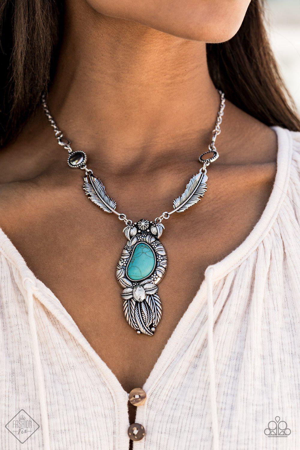 Simply Santa Fe Set - August 2020 - Paparazzi Accessories- Necklace - CarasShop.com - Paparazzi Jewelry by Cara Jewels