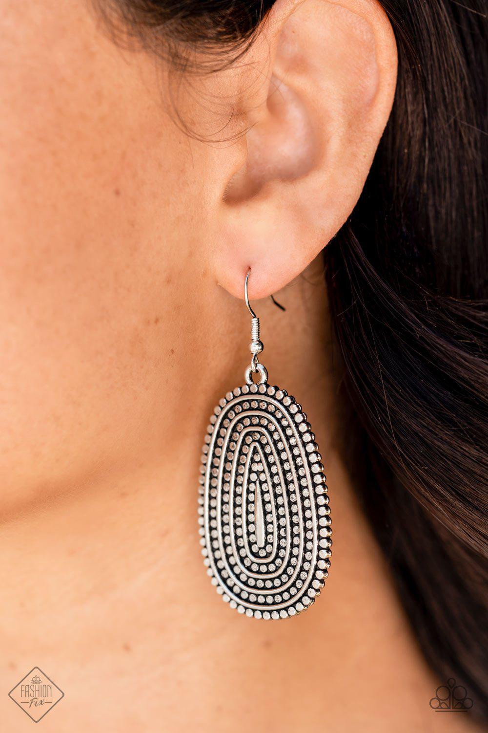 Simply Santa Fe Set - August 2021 - Paparazzi Accessories- Earrings - CarasShop.com - Paparazzi Jewelry by Cara Jewels