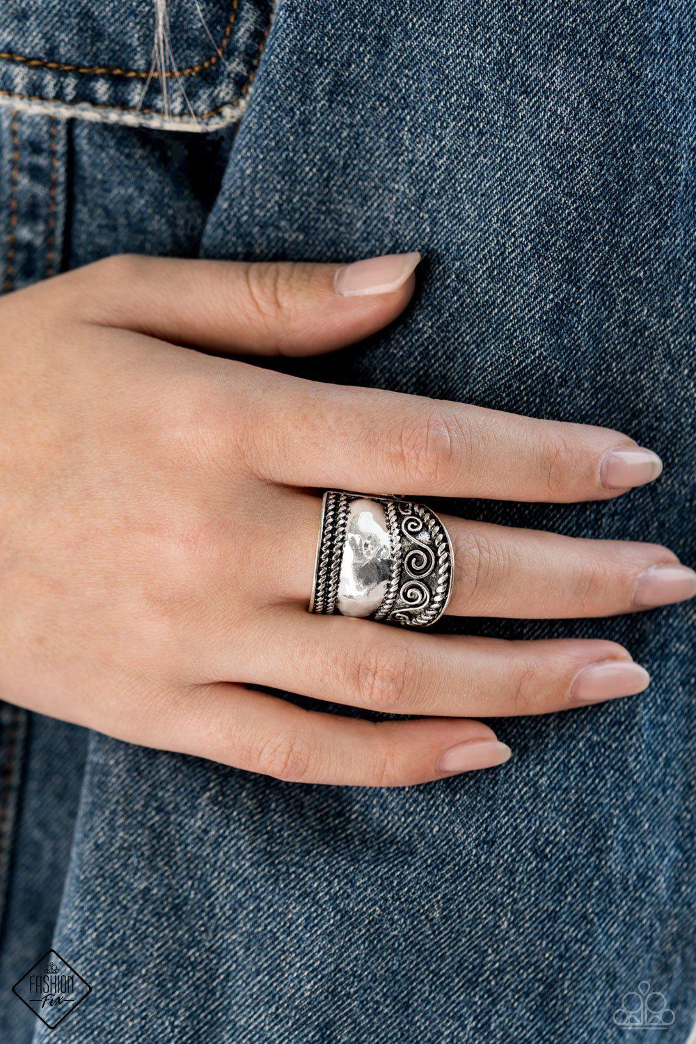 Simply Santa Fe Set - December 2020 - Paparazzi Accessories- Ring - CarasShop.com - Paparazzi Jewelry by Cara Jewels
