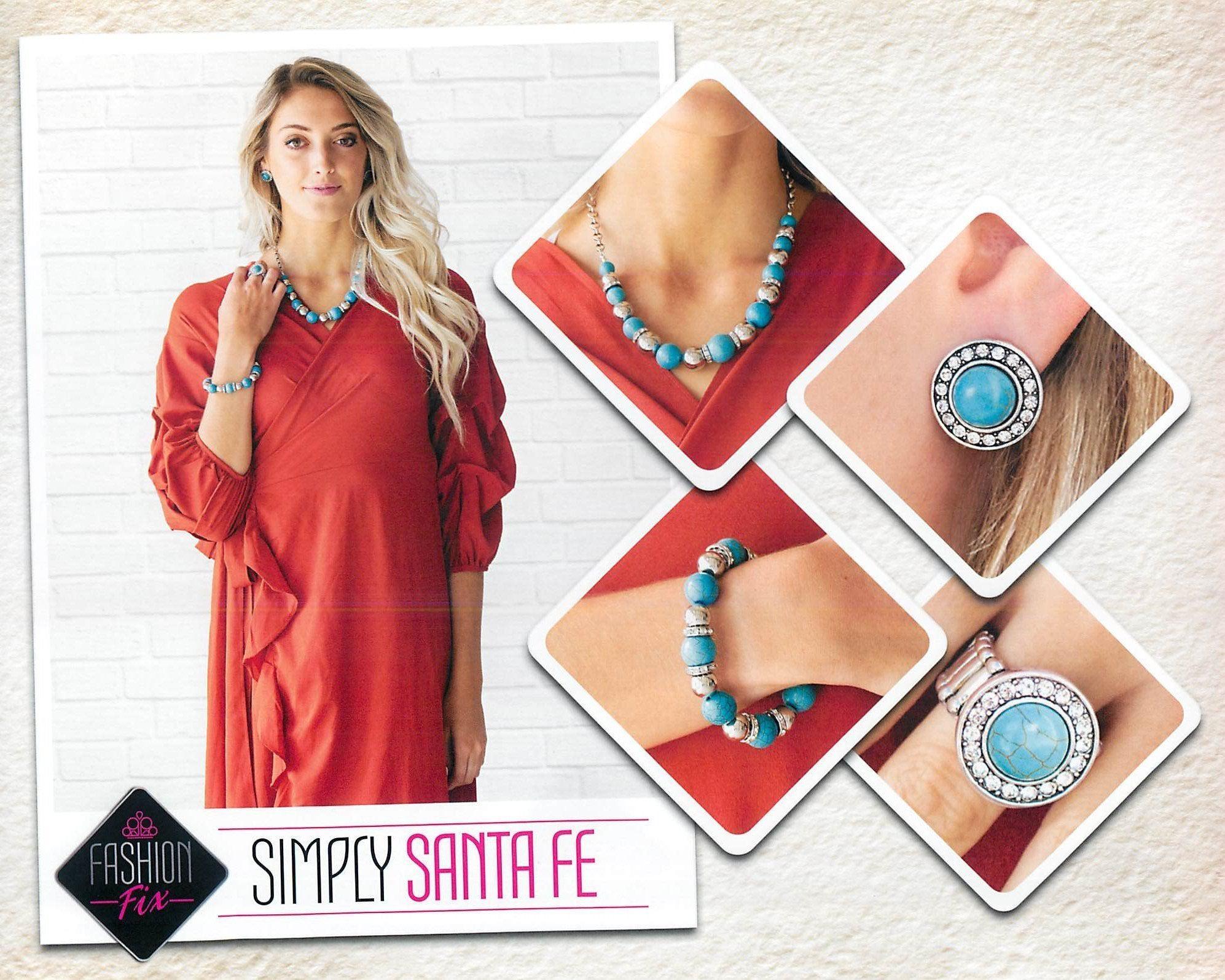 Paparazzi Simply Santa Fe Fashion Fix Set February 2019