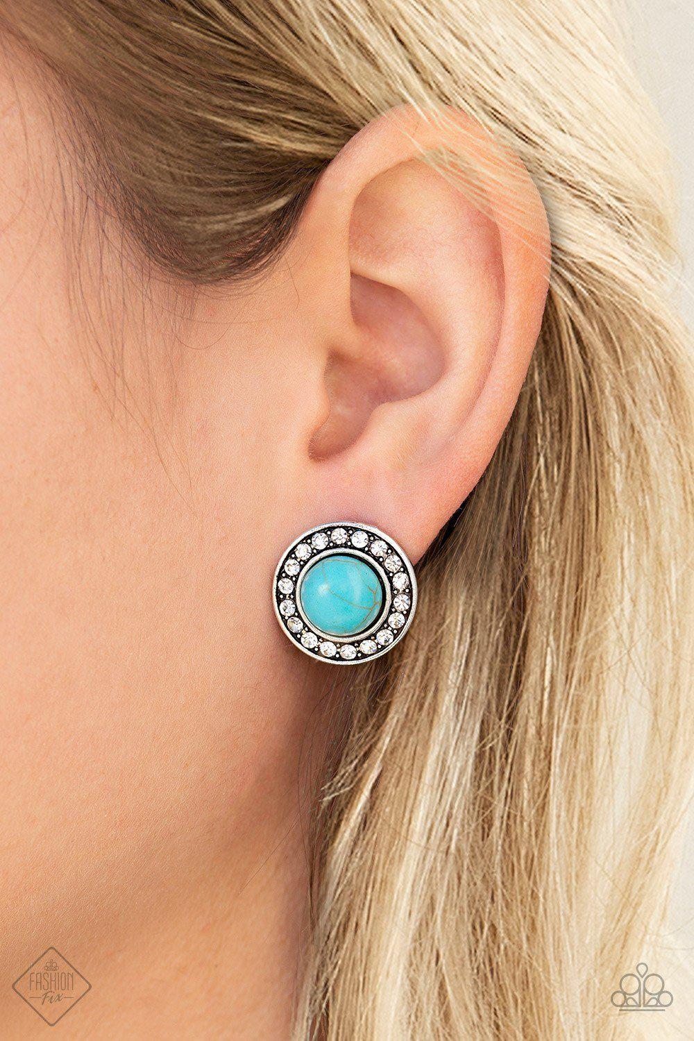Simply Santa Fe Set - February 2019 - Paparazzi Accessories- Earrings - CarasShop.com - Paparazzi Jewelry by Cara Jewels
