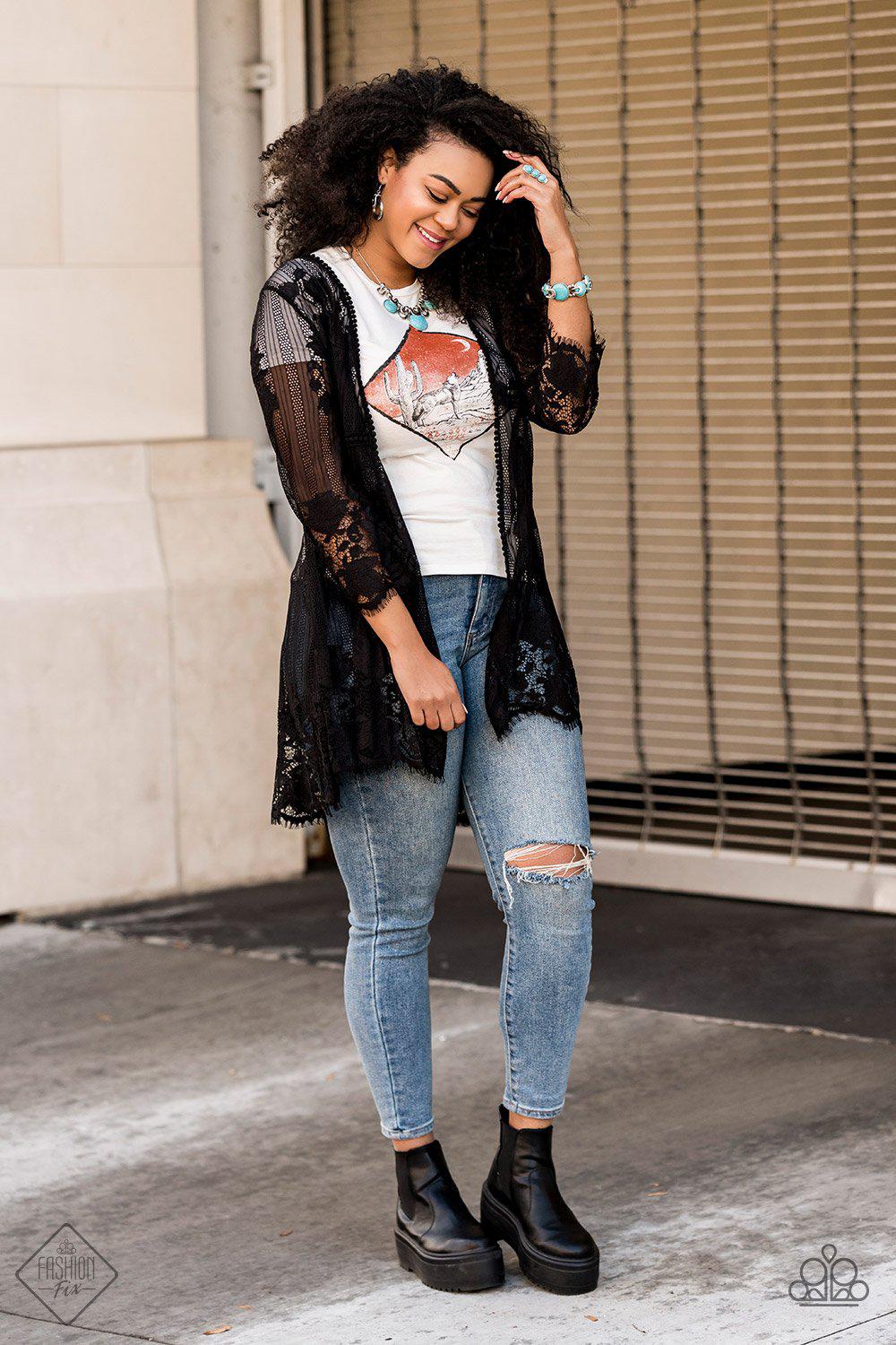 Simply Santa Fe Set - February 2020 - No Earrings - Paparazzi Accessories- Complete Look - CarasShop.com - Paparazzi Jewelry by Cara Jewels