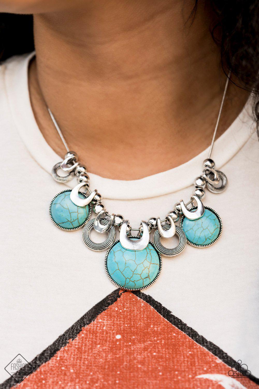 Simply Santa Fe Set - February 2020 - No Earrings - Paparazzi Accessories- Necklace - CarasShop.com - Paparazzi Jewelry by Cara Jewels