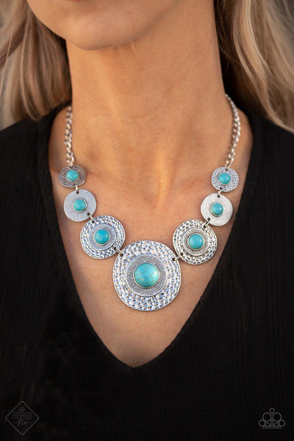 Simply Santa Fe Set - January 2020 - Paparazzi Accessories- Necklace - CarasShop.com - Paparazzi Jewelry by Cara Jewels