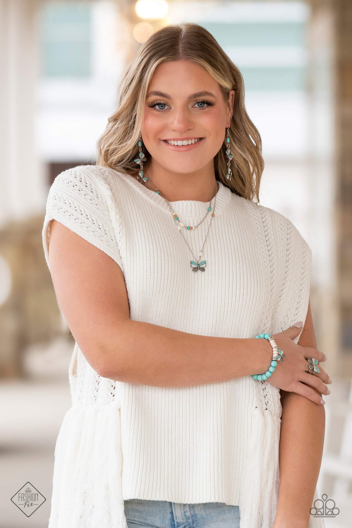 Simply Santa Fe Set January 2023 - Paparazzi Accessories- Complete Look - CarasShop.com - Paparazzi Jewelry by Cara Jewels