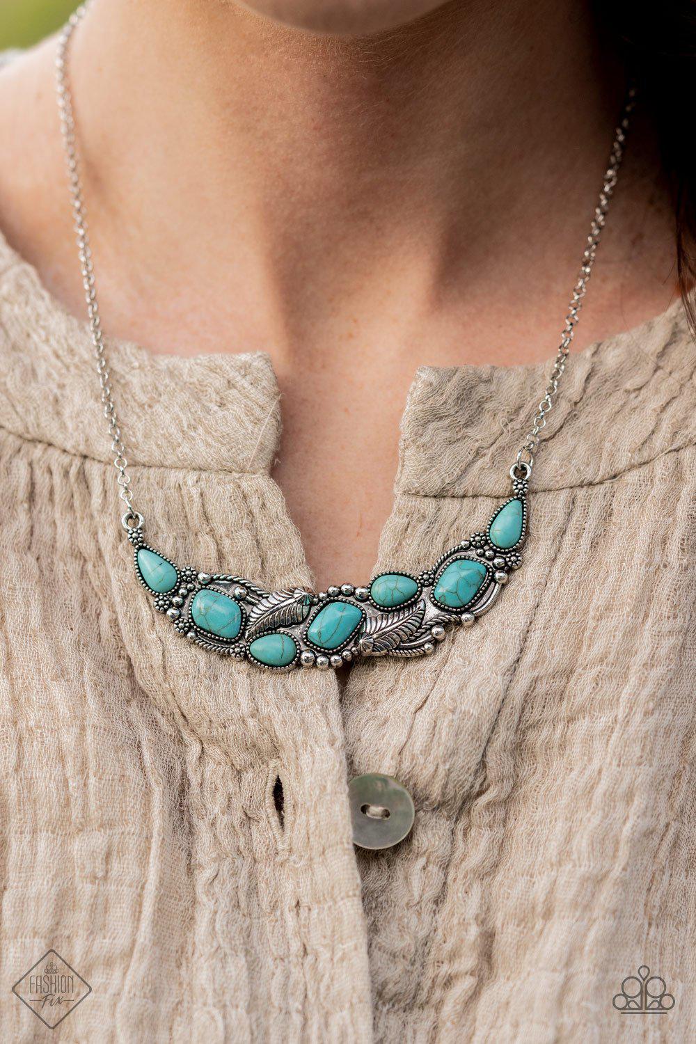 Simply Santa Fe Set - July 2021 - Paparazzi Accessories- Necklace - CarasShop.com - Paparazzi Jewelry by Cara Jewels