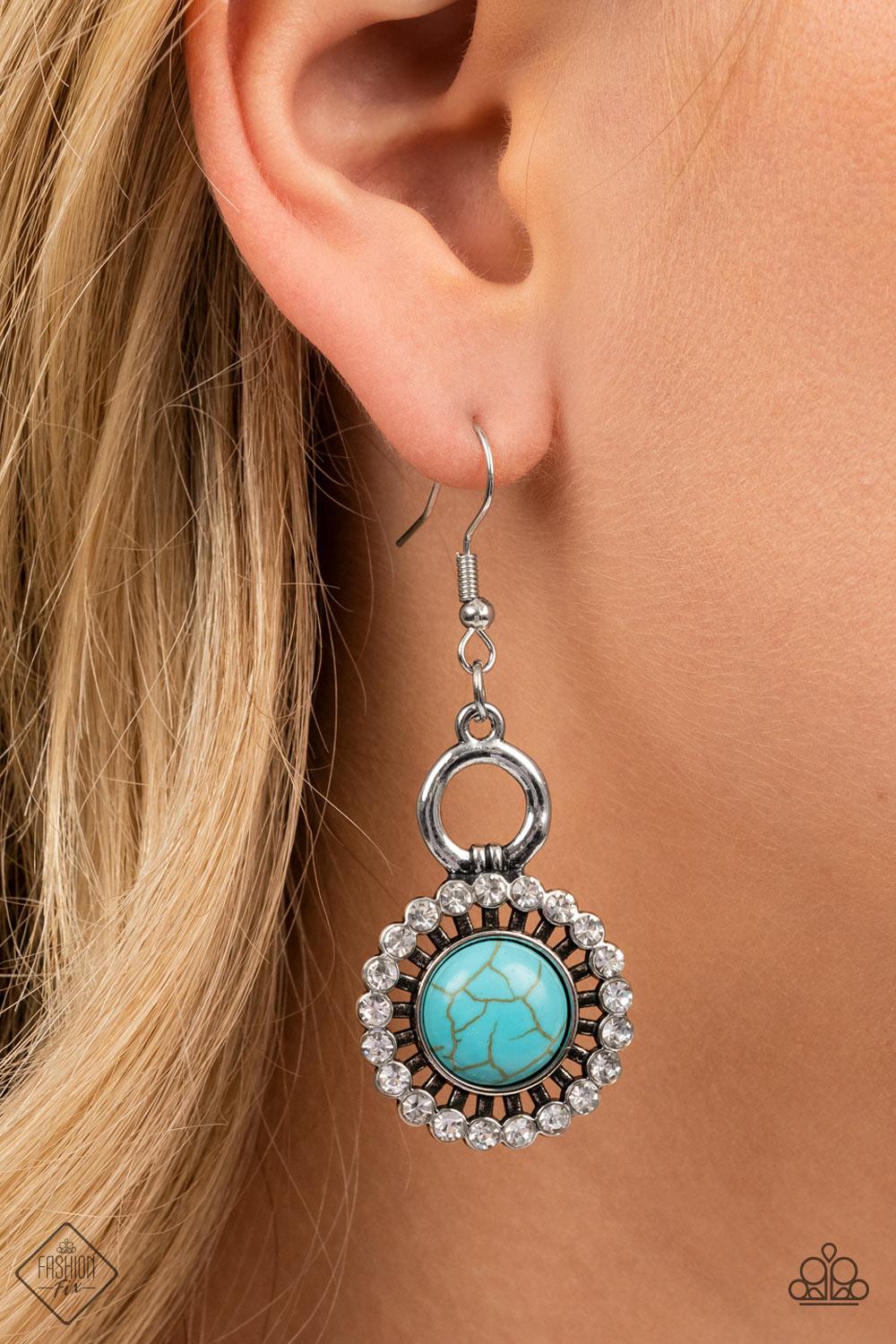 Simply Santa Fe Set - July 2022 - Paparazzi Accessories- Earrings - CarasShop.com - Paparazzi Jewelry by Cara Jewels