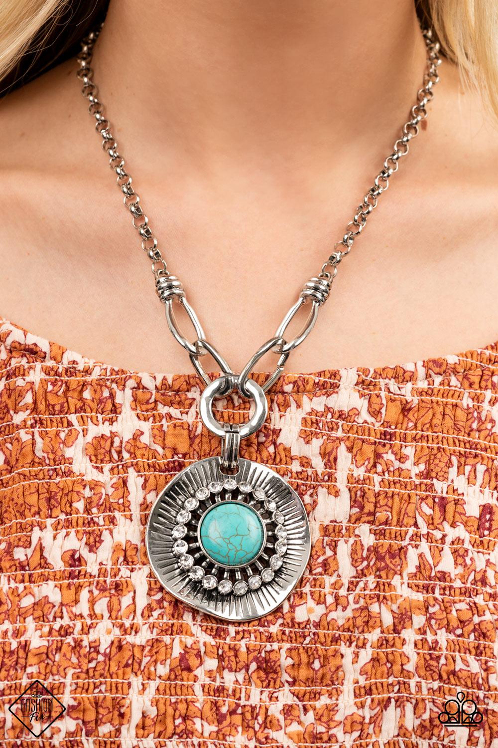 Simply Santa Fe Set - July 2022 - Paparazzi Accessories- Necklace - CarasShop.com - Paparazzi Jewelry by Cara Jewels