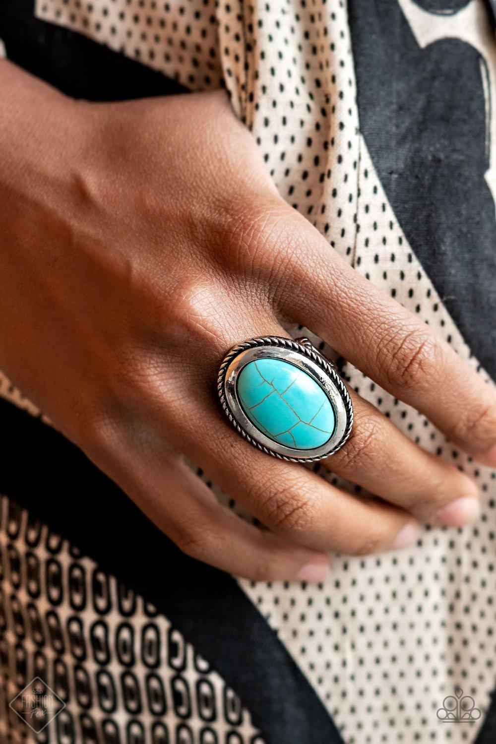 Simply Santa Fe Set - June 2021 - Paparazzi Accessories- Ring - CarasShop.com - Paparazzi Jewelry by Cara Jewels