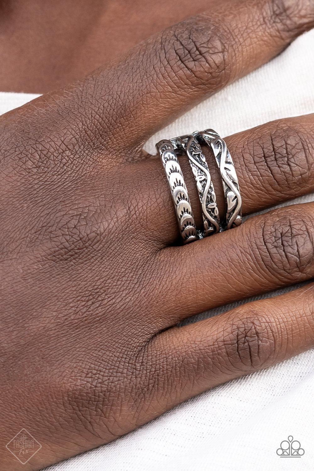 Simply Santa Fe Set - May 2022 - Paparazzi Accessories- Ring - CarasShop.com - Paparazzi Jewelry by Cara Jewels