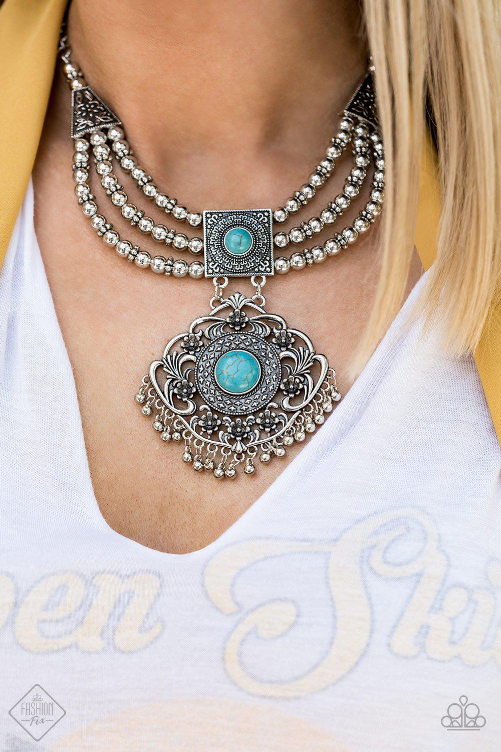 Simply Santa Fe Set - October 2019 - Paparazzi Accessories- Necklace - CarasShop.com - Paparazzi Jewelry by Cara Jewels