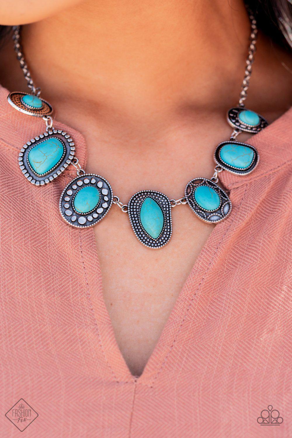 Simply Santa Fe Set - October 2021 - Paparazzi Accessories- Necklace - CarasShop.com - Paparazzi Jewelry by Cara Jewels