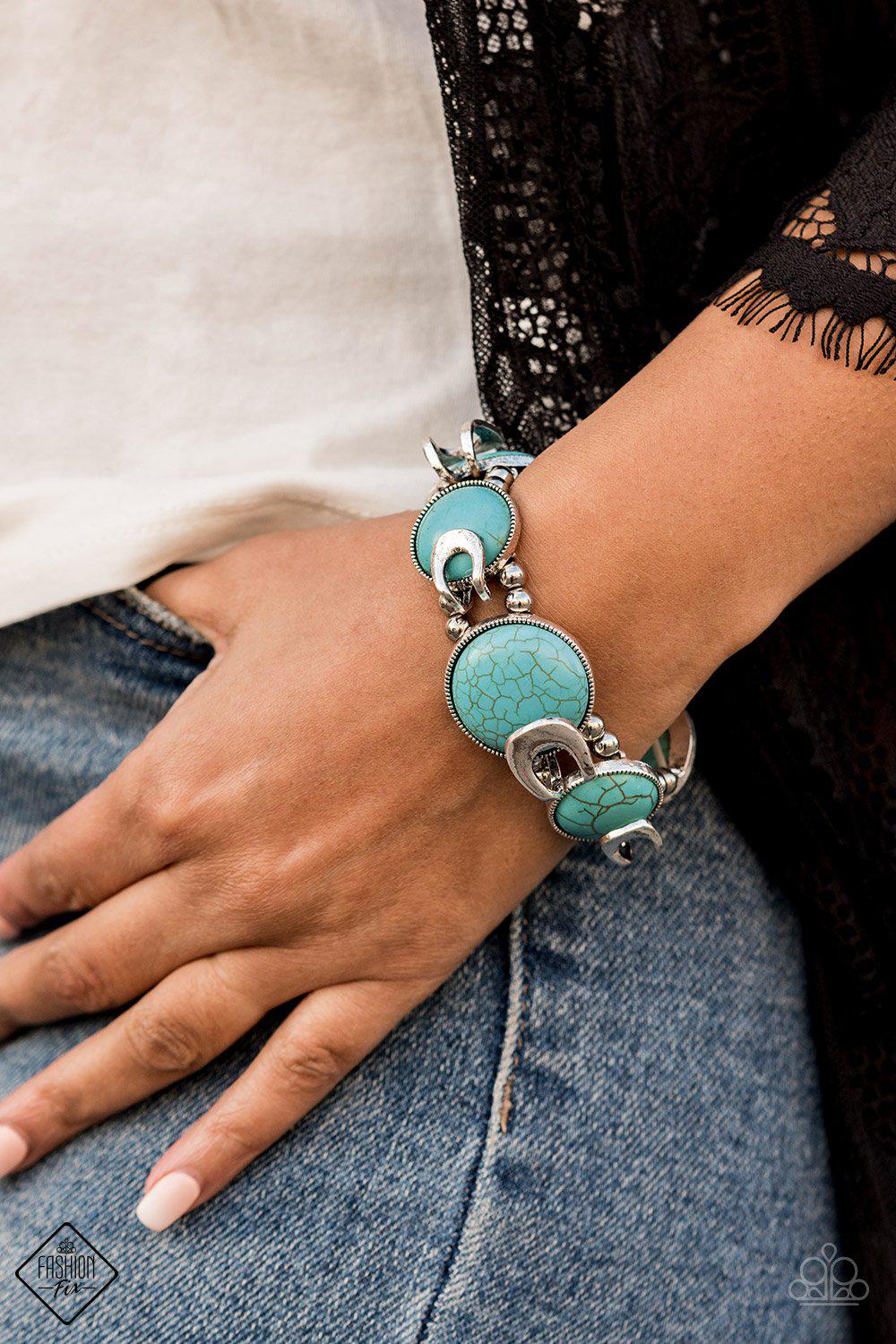 Simply Santa Fe Set - February 2020 - No Earrings - Paparazzi Accessories- Earrings - CarasShop.com - Paparazzi Jewelry by Cara Jewels