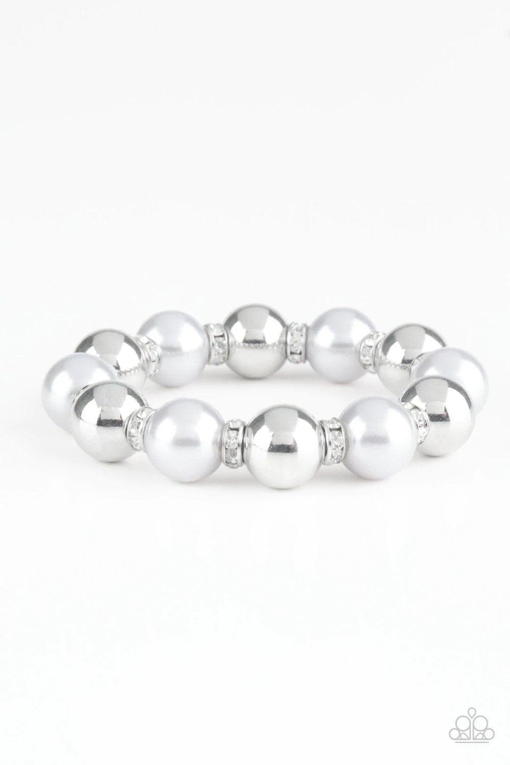 So Not Sorry Silver Bracelet - Paparazzi Accessories- lightbox - CarasShop.com - Paparazzi Jewelry by Cara Jewels