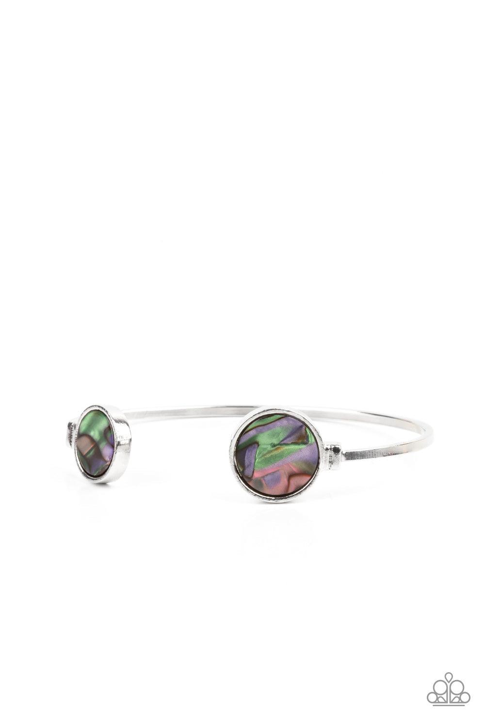 Space Oracle Multi Cuff Bracelet - Paparazzi Accessories- lightbox - CarasShop.com - Paparazzi Jewelry by Cara Jewels
