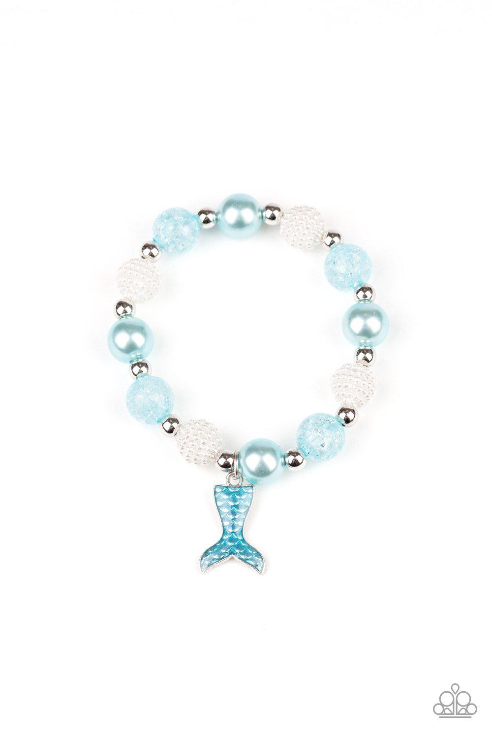 Starlet Shimmer Children's Mermaid Tail Bracelets - Paparazzi Accessories (set of 5) - Full set -CarasShop.com - Paparazzi Jewelry by Cara Jewels