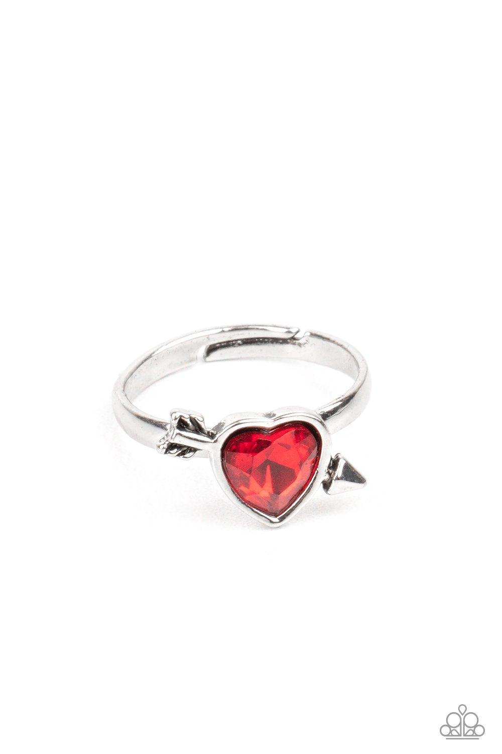 Starlet Shimmer Children's Valentine Themed Rings 2021 - Paparazzi Accessories (set of 10) - Full set -CarasShop.com - Paparazzi Jewelry by Cara Jewels