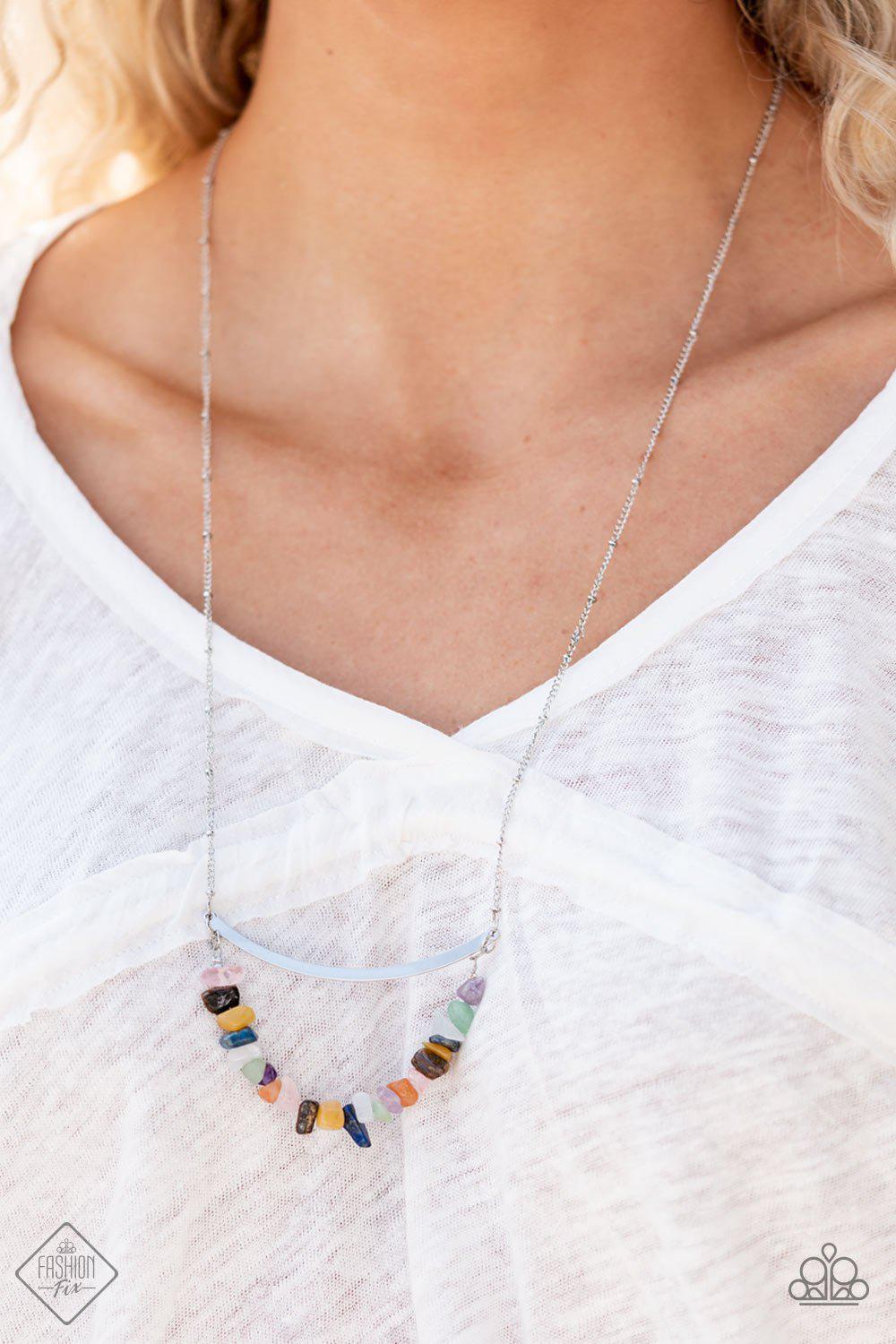 Sunset Sightings Complete Trend Blend (4 pc set) July 2021 - Paparazzi Accessories Fashion Fix- Necklace - CarasShop.com - Paparazzi Jewelry by Cara Jewels