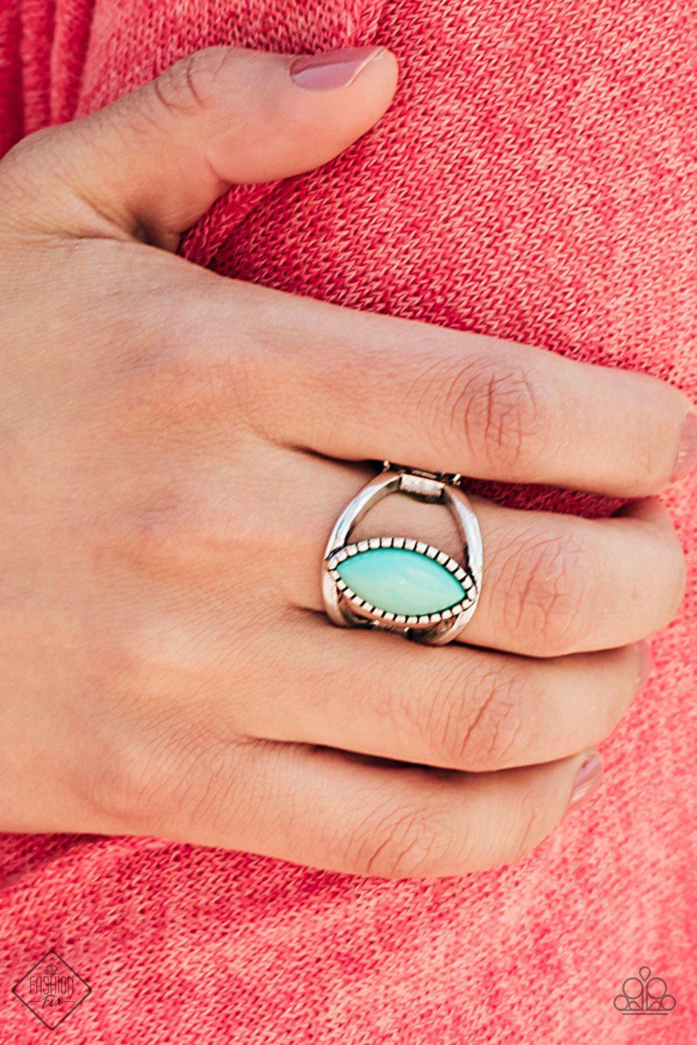 Sunset Sightings Complete Trend Blend (4 pc set) June 2018 - Paparazzi Accessories Fashion Fix- Ring - CarasShop.com - Paparazzi Jewelry by Cara Jewels
