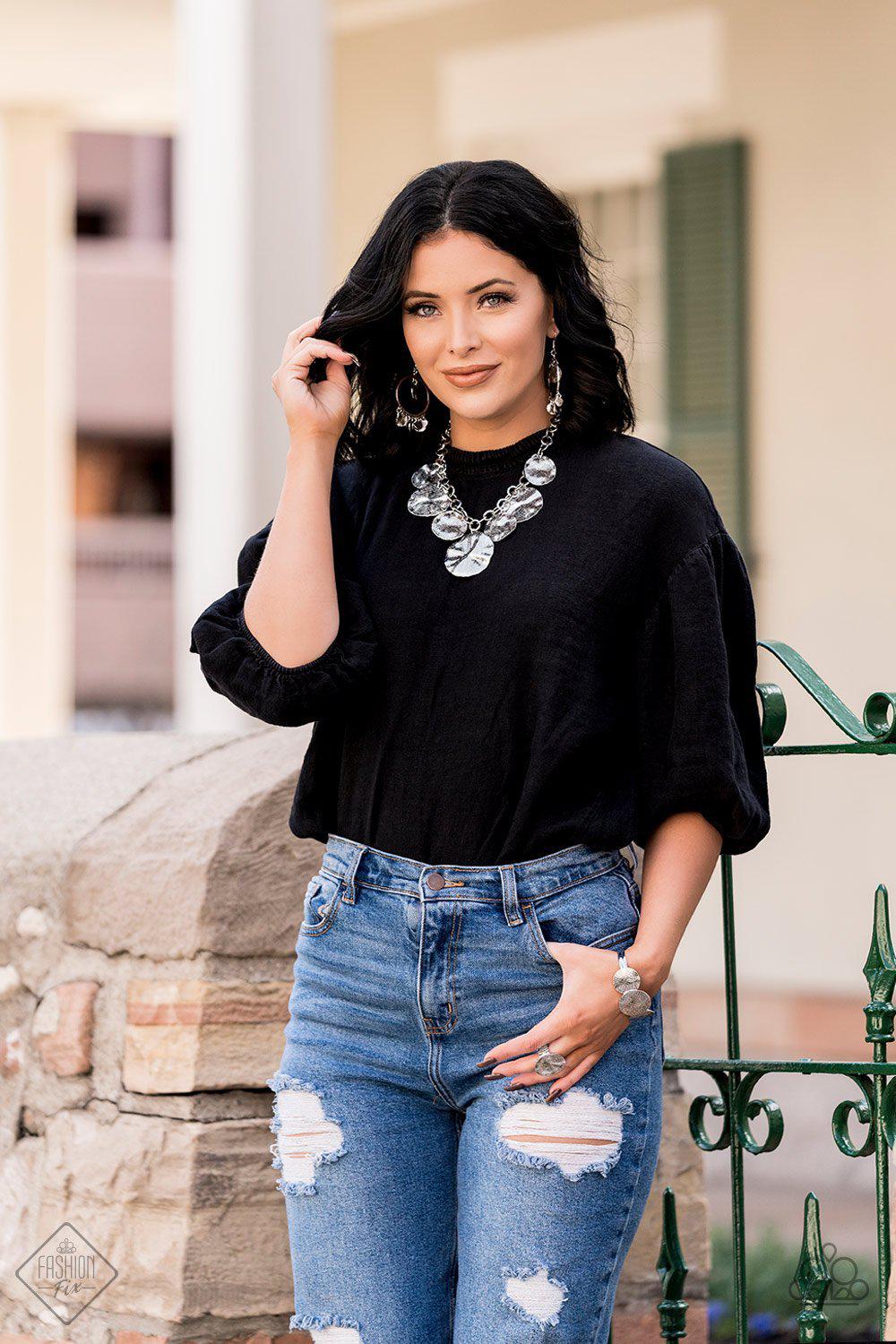 Sunset Sightings Complete Trend Blend (4 pc set) June 2020 - Paparazzi Accessories Fashion Fix- Set Collage - CarasShop.com - Paparazzi Jewelry by Cara Jewels