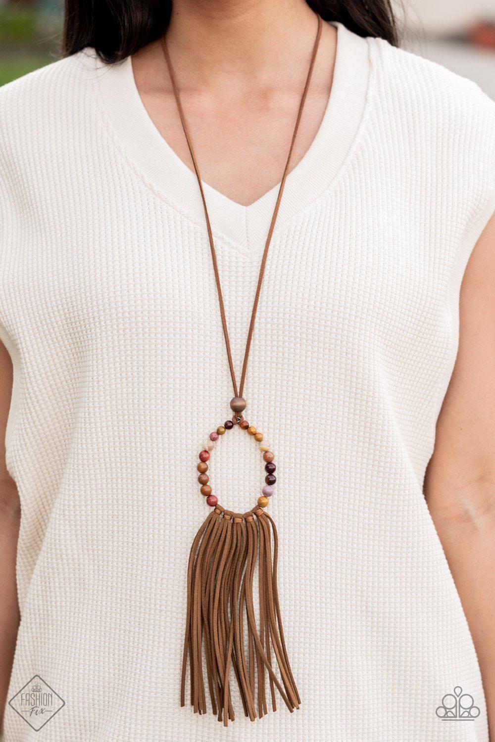 Sunset Sightings Complete Trend Blend (4 pc set) - November 2021 - Paparazzi Accessories Fashion Fix- Necklace - CarasShop.com - Paparazzi Jewelry by Cara Jewels