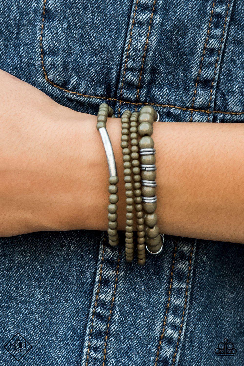 Sunset Sightings Complete Trend Blend (4 pc set) October 2018 - Paparazzi Accessories Fashion Fix- Bracelet - CarasShop.com - Paparazzi Jewelry by Cara Jewels