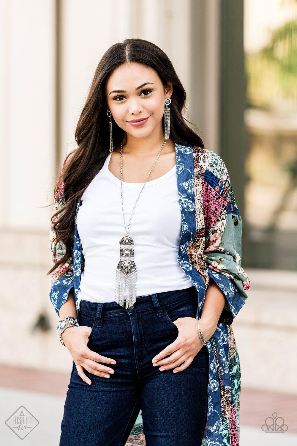 Sunset Sightings Complete Trend Blend (4 pc set) October 2019 - Paparazzi Accessories Fashion Fix- Set Collage - CarasShop.com - Paparazzi Jewelry by Cara Jewels
