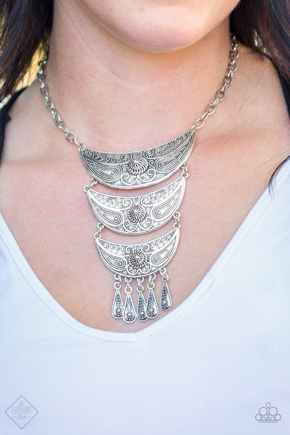 Sunset Sightings Complete Trend Blend (4 pc set) September 2018 - Paparazzi Accessories Fashion Fix- Necklace - CarasShop.com - Paparazzi Jewelry by Cara Jewels