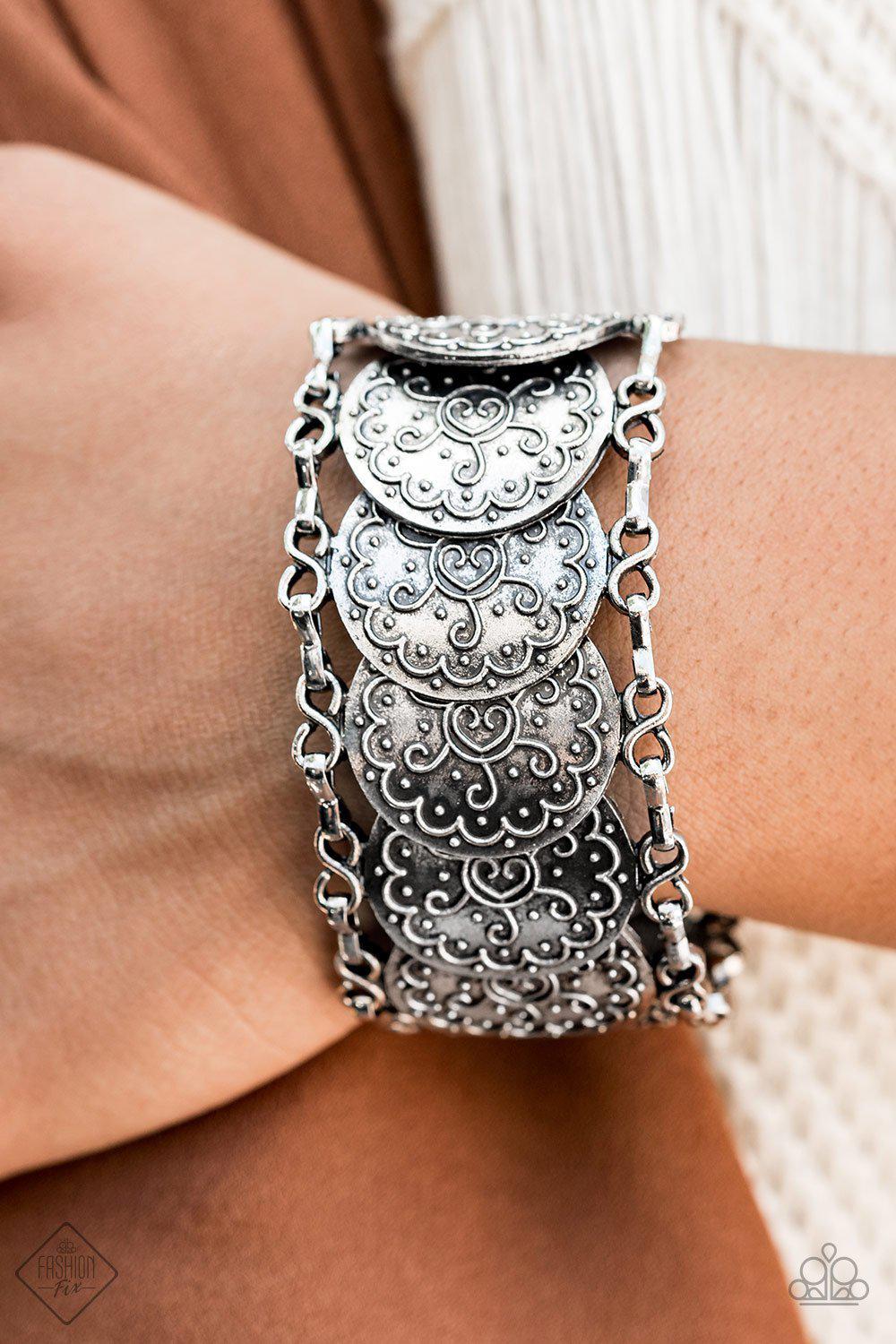 Sunset Sightings Complete Trend Blend (4 pc set) September 2019 - Paparazzi Accessories Fashion Fix- Bracelet - CarasShop.com - Paparazzi Jewelry by Cara Jewels