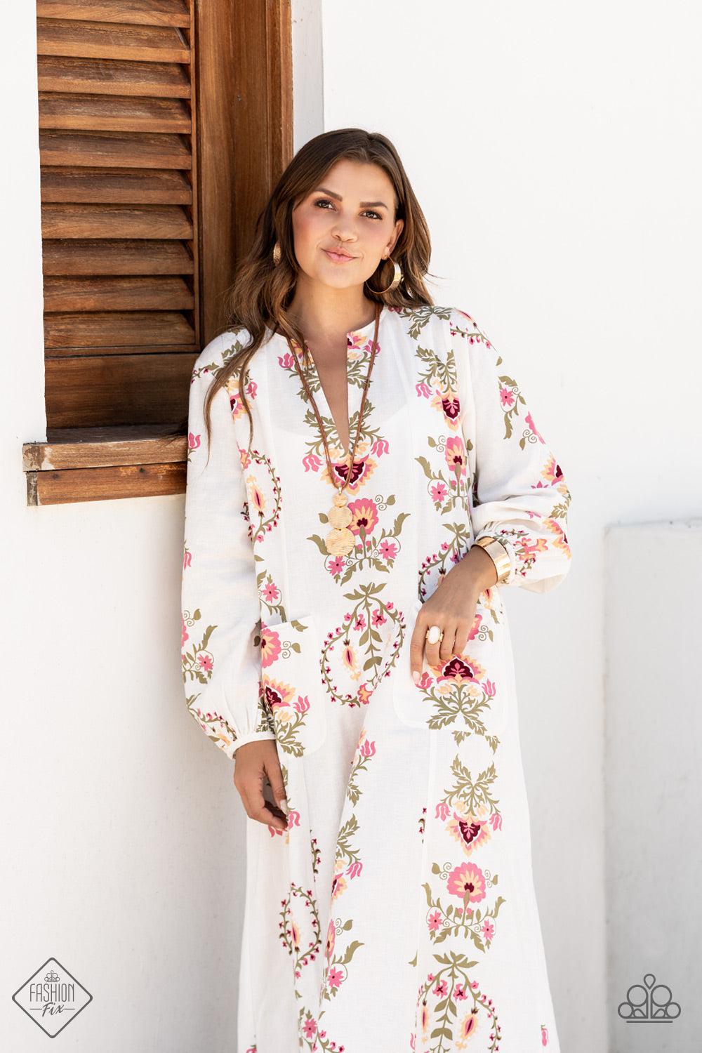 Sunset Sightings Complete Trend Blend (4 pc set) - September 2021 - Paparazzi Accessories Fashion Fix- Complete Look - CarasShop.com - Paparazzi Jewelry by Cara Jewels