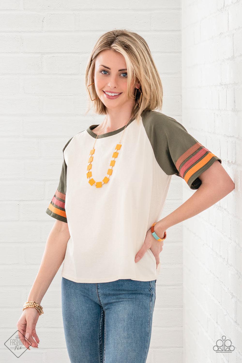 Sunset Sightings Set - April 2021 - Paparazzi Accessories- Complete Look - CarasShop.com - Paparazzi Jewelry by Cara Jewels