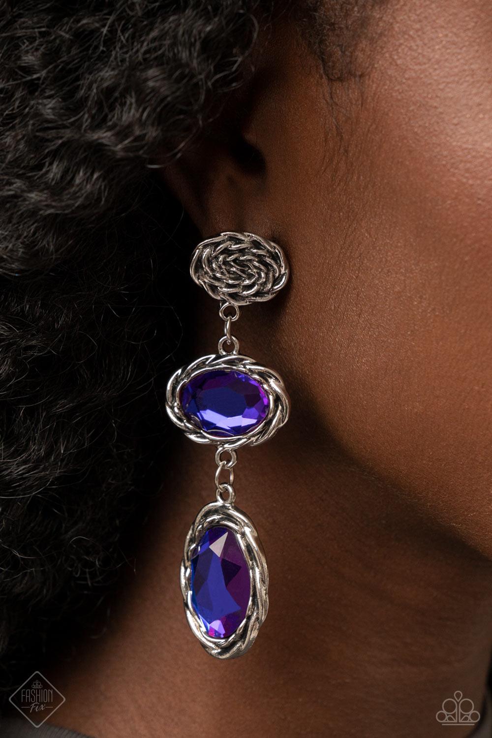 Sunset Sightings Set - January 2022 - Paparazzi Accessories- Earrings - CarasShop.com - Paparazzi Jewelry by Cara Jewels