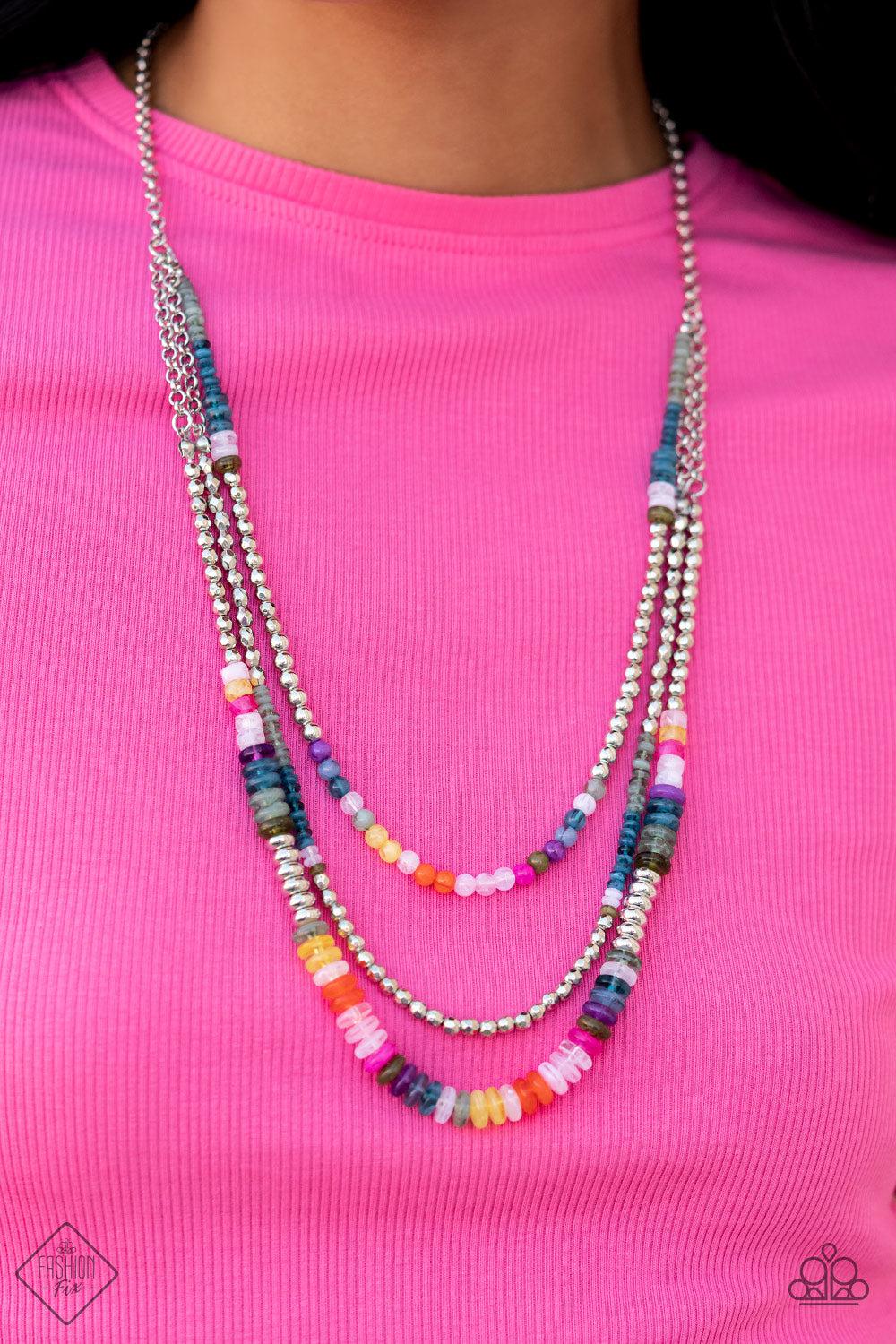 Sunset Sightings Set October 2022 - Paparazzi Accessories- Necklace - CarasShop.com - Paparazzi Jewelry by Cara Jewels